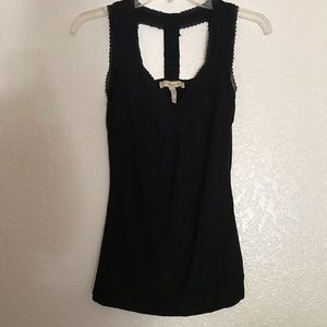 Black tank top